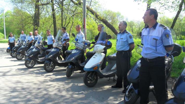 politisti motoscuter