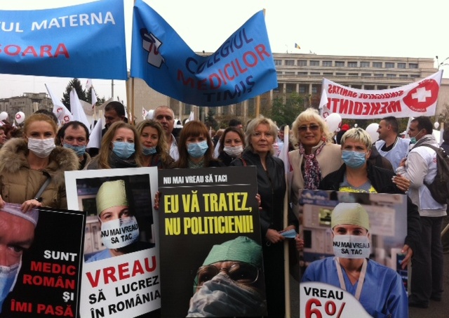 101 sambata proteste medici pe strada