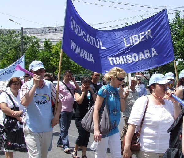 functinoarii publici  sindicat liber primaria timisoara1