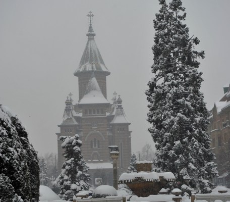 23 ianuarie Catedrala Mitropolitana Tm iarna 2