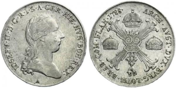 expo numismatica Lugoj Iosif II taler 1788